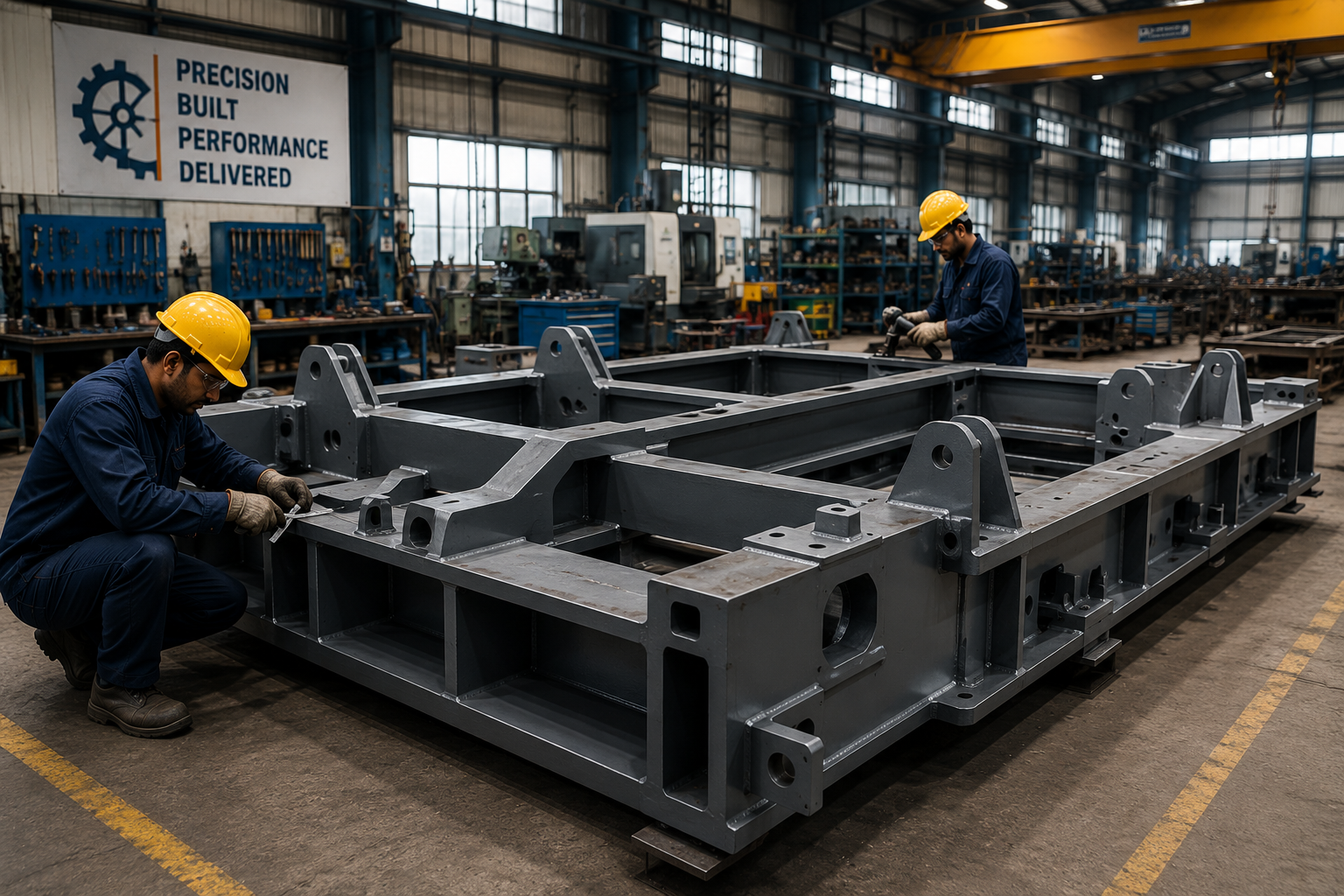 Industrial Machine Frames
